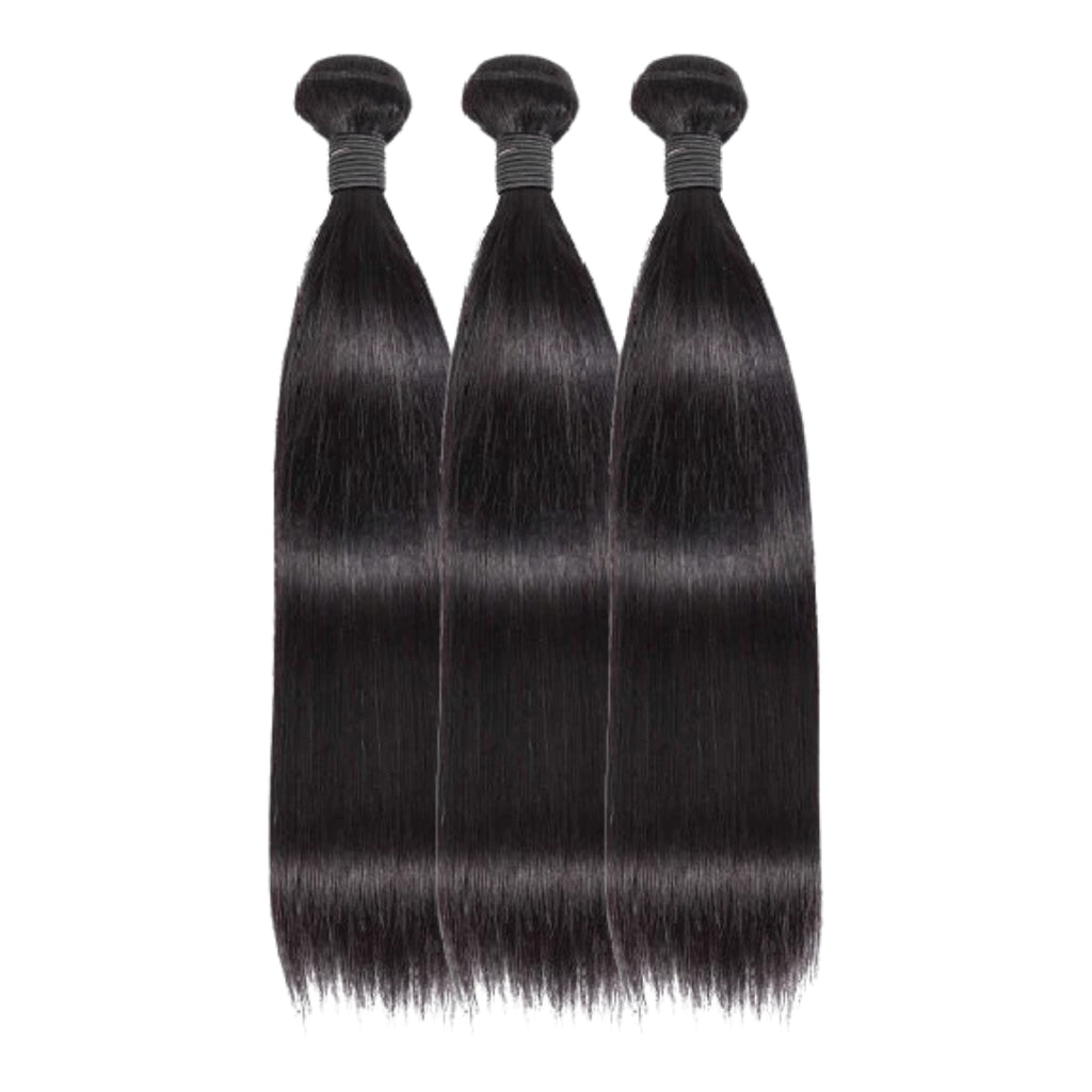 3 Bundle Brazilian Package: Straight, Loose Wave, or Deep Wave