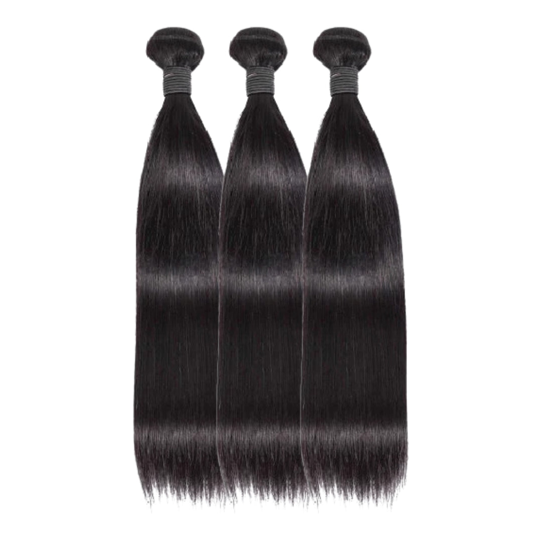 3 Bundle Brazilian Package: Straight, Loose Wave, or Deep Wave
