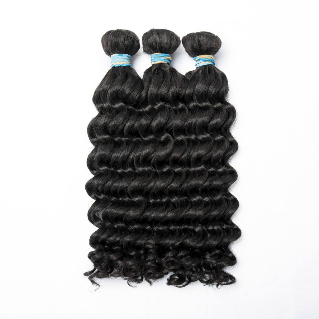 3 Bundle Brazilian Package: Straight, Loose Wave, or Deep Wave